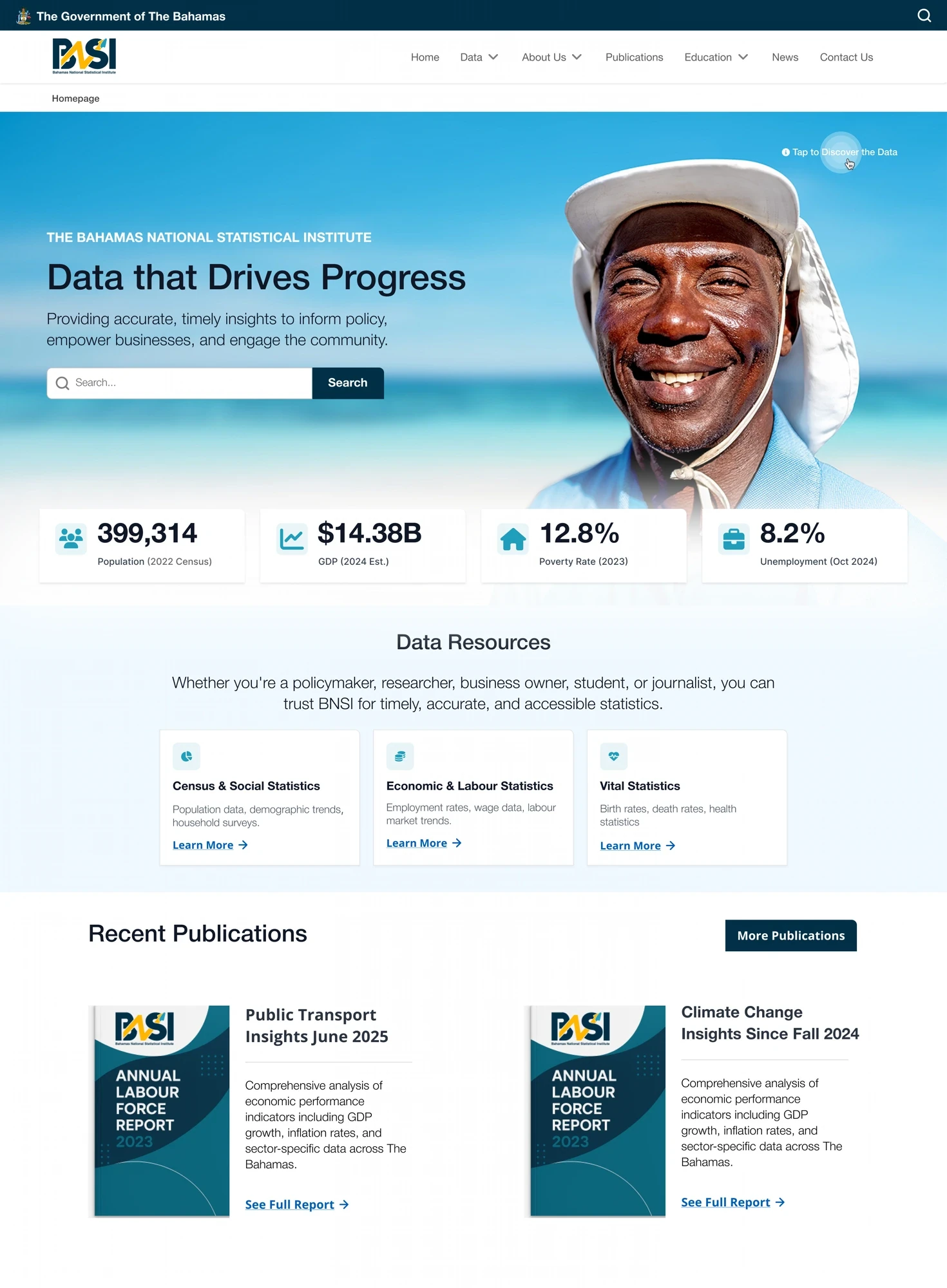 BNSI Data Portal case study preview